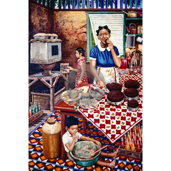Cake Making by David Moore