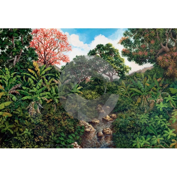 Caribbean River by David Moore