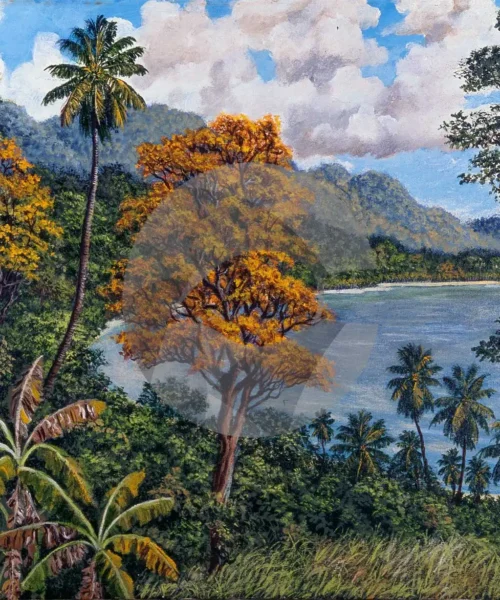 Caribbean Seascape by David Moore