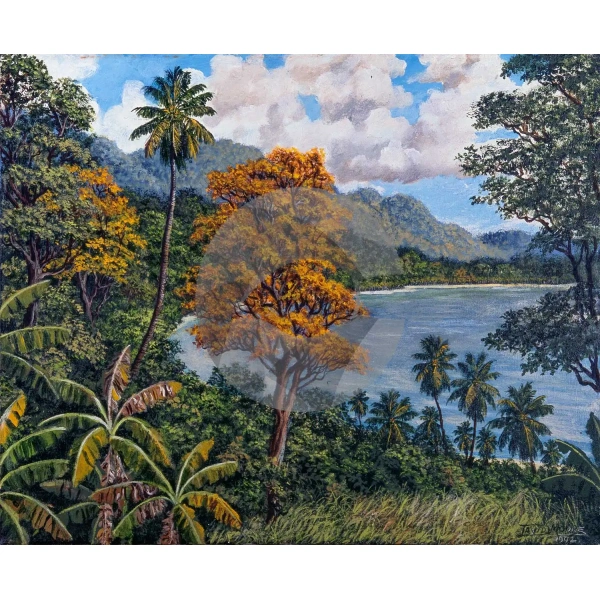 Caribbean Seascape by David Moore