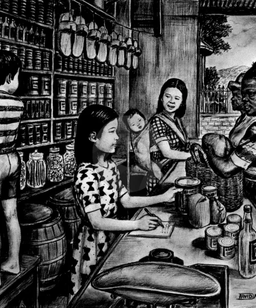 Chinese Grocery by David Moore