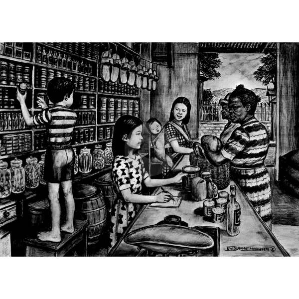 Chinese Grocery by David Moore