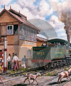 Cross Crossing, San Fernando by David Moore