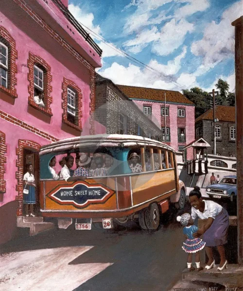 Grenada Bus by David Moore