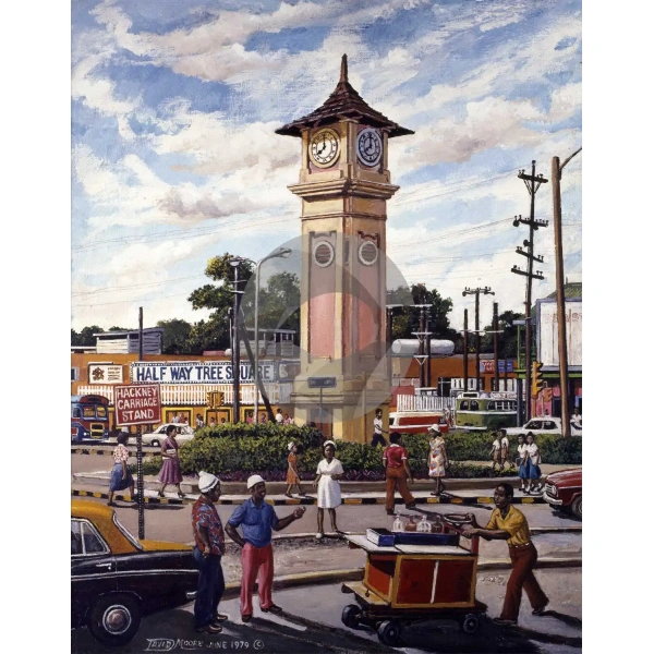Halfway Tree, Jamaica by David Moore