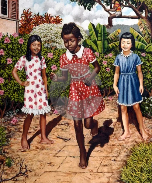 Hopscotch by David Moore