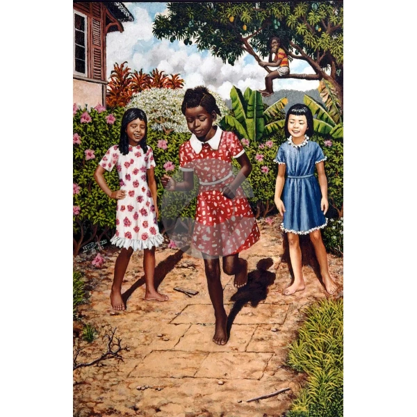 Hopscotch by David Moore