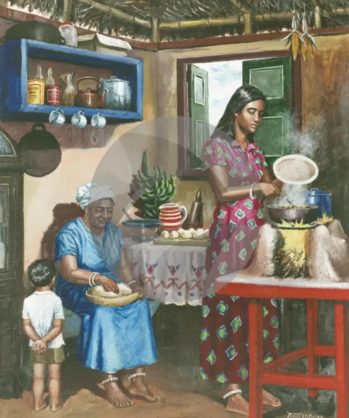 Indian Kitchen by David Moore