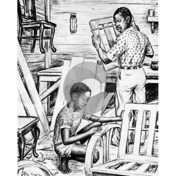 Joiner and Son by David Moore