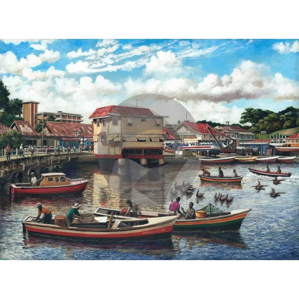 King's Wharf, San Fernando by David Moore