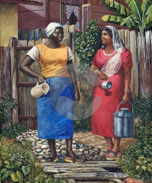 Milk Woman by David Moore