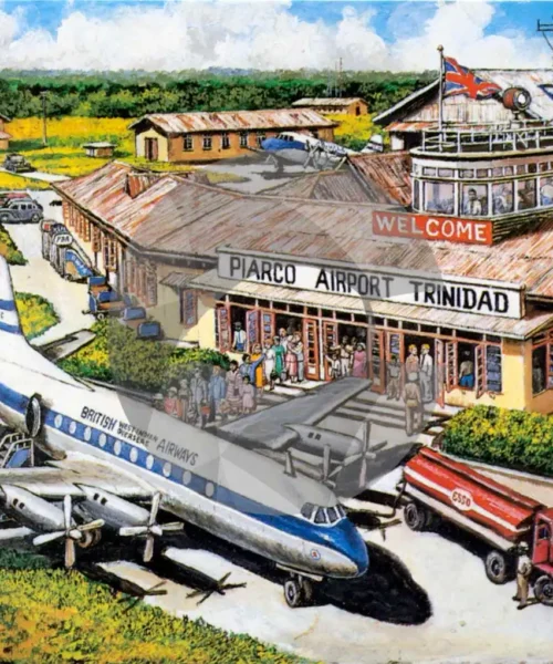 Old Piarco International Airport by David Moore