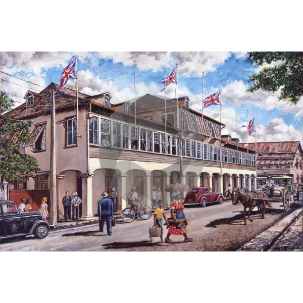 Port-of-Spain Town Hall by David Moore