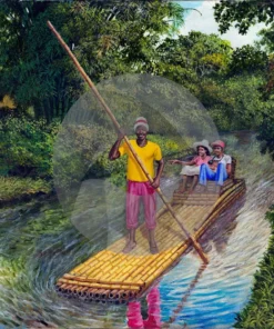 River Rafting by David Moore