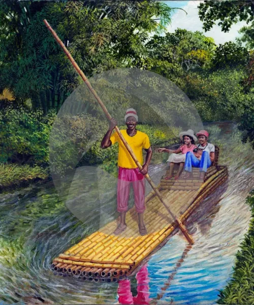 River Rafting by David Moore