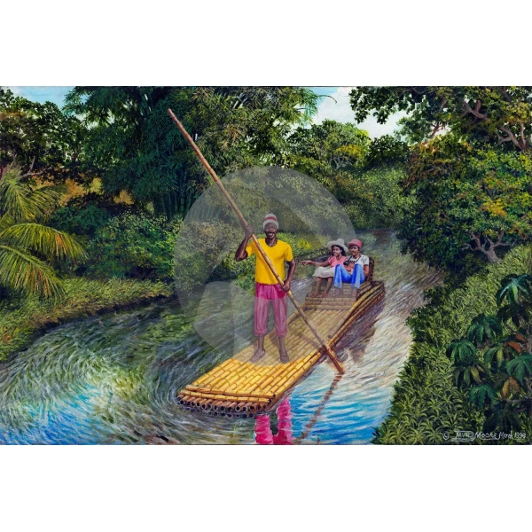 River Rafting by David Moore