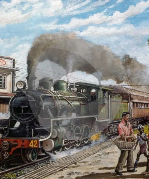 Last Train, Croisee - San Juan by David Moore