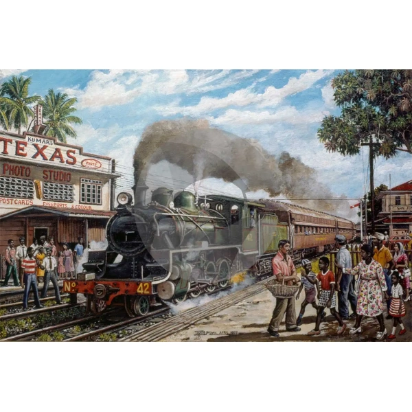Last Train, Croisee - San Juan by David Moore