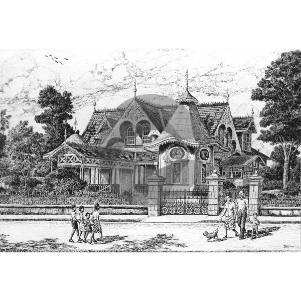 Gingerbread House by David Moore