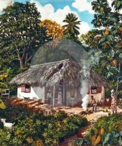 Thatched Roof by David Moore