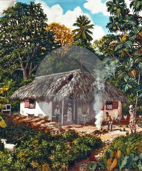 Thatched Roof by David Moore