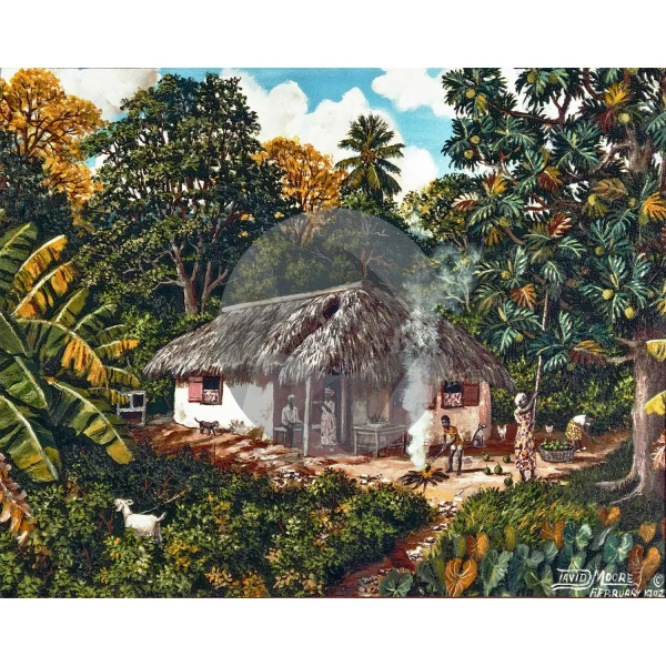 Thatched Roof by David Moore