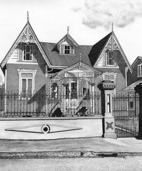 Meyler House, Belmont by Zzoppyart