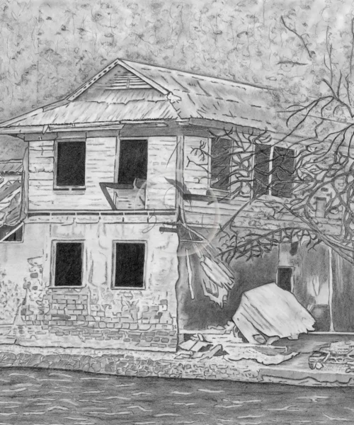 Nurse's Quarters, Chacachacare by Zzoppyart