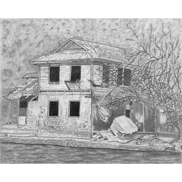 Nurse's Quarters, Chacachacare by Zzoppyart