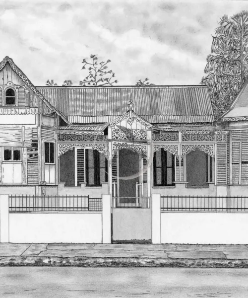 Western Main Rd, St James by Zzoppyart