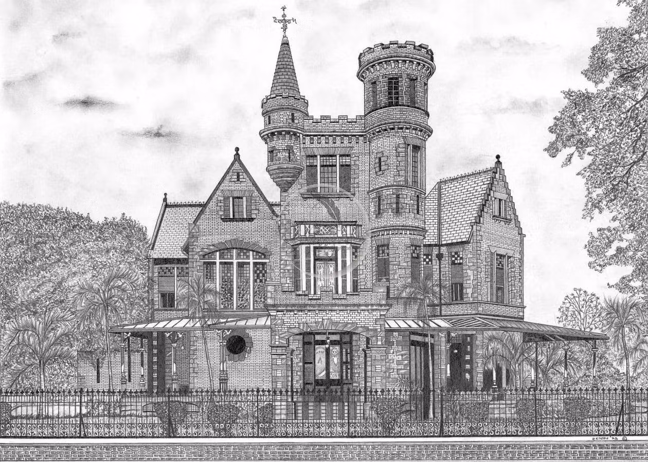 Stollmeyer Castle by Zzoppyart