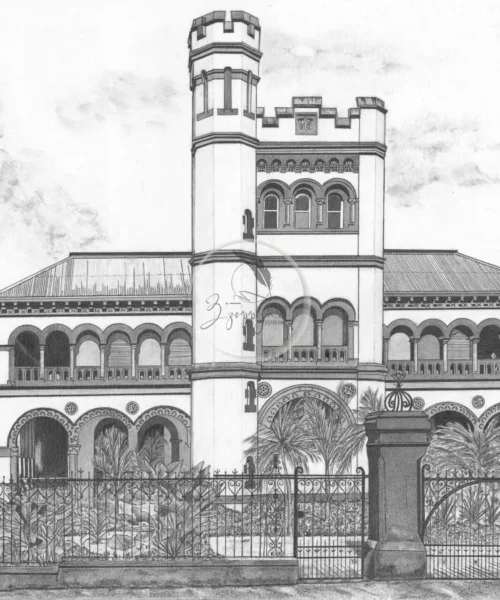 Archbishop's Residence by Zzoppyart