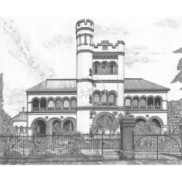 Archbishop's Residence by Zzoppyart