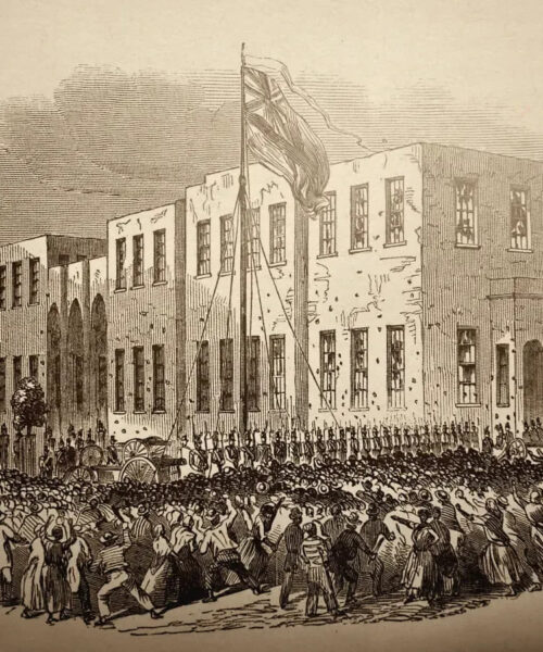 Red House by Michel Jean Cazabon