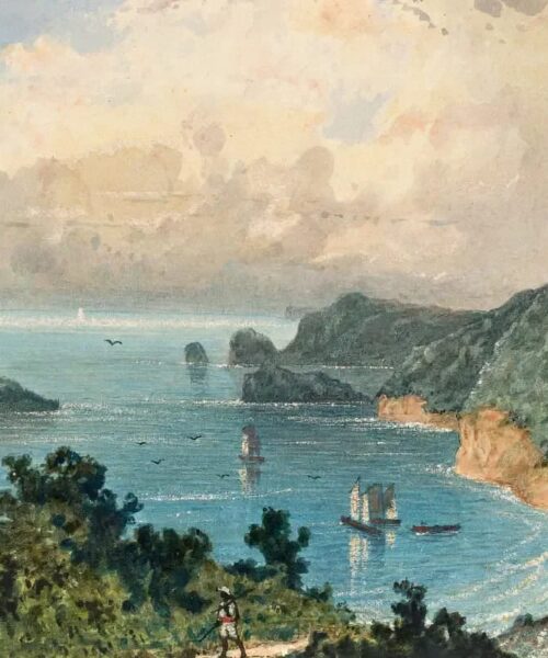 Northern Coast from North Post by Michel Jean Cazabon