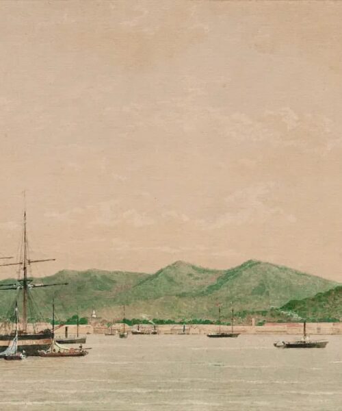 Port of Spain from the Sea by Michel Jean Cazabon