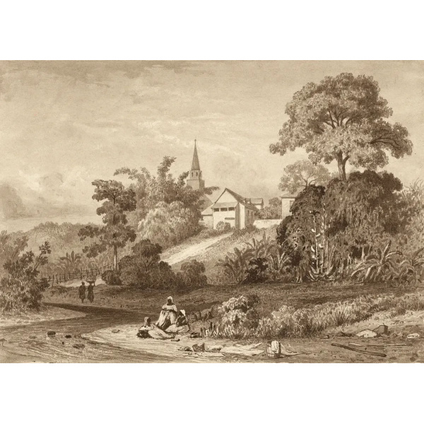 River Side, St. Joseph by Michel Jean Cazabon
