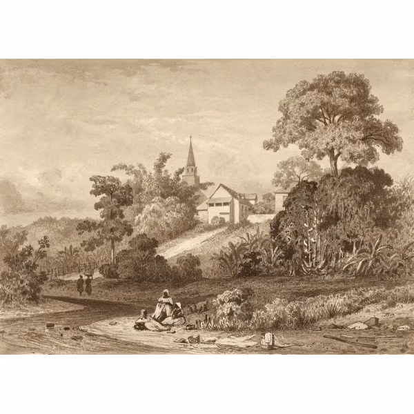 River Side, St. Joseph by Michel Jean Cazabon