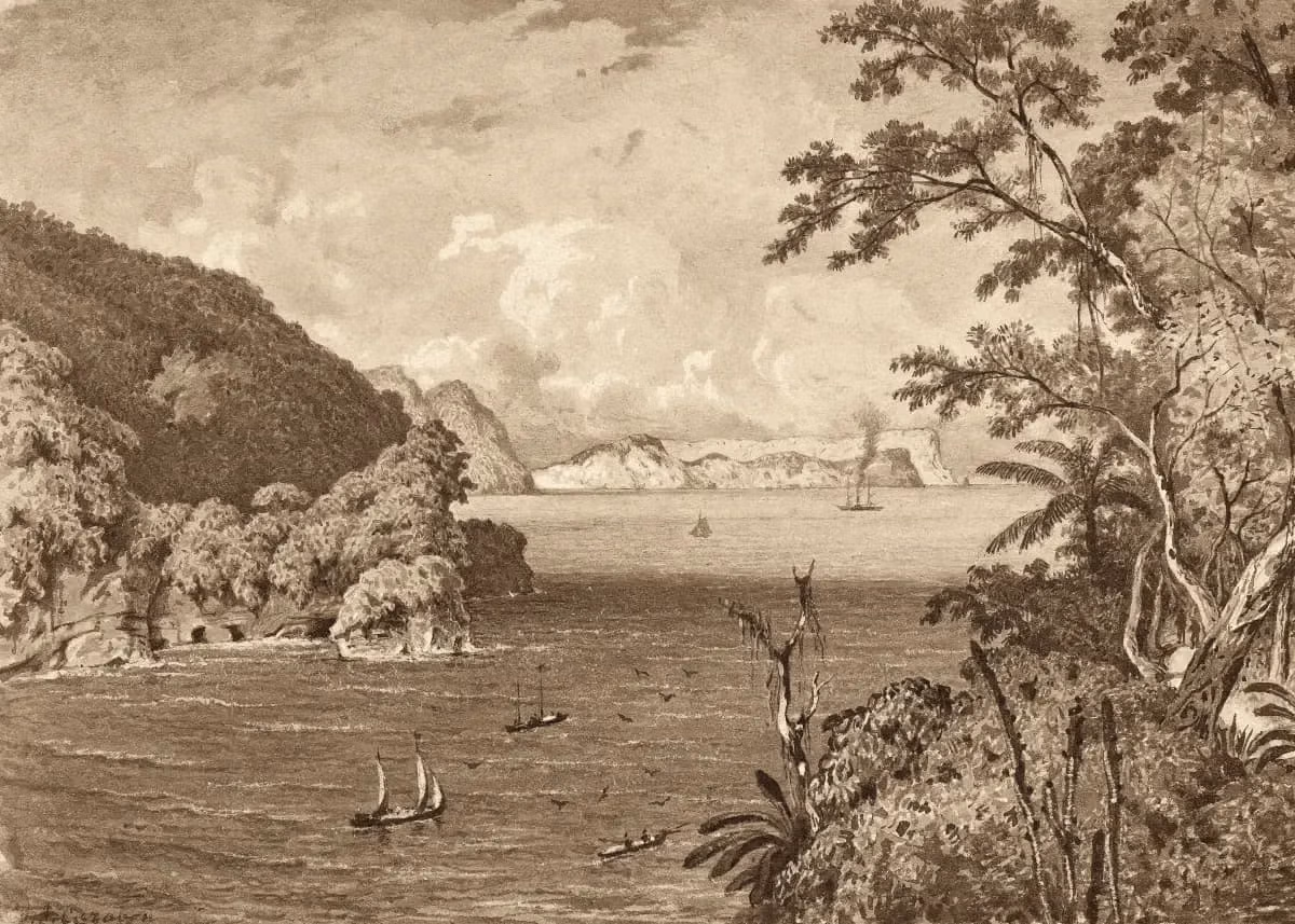 The Bocas from the Old Fort, Maquerite by Michel Jean Cazabon