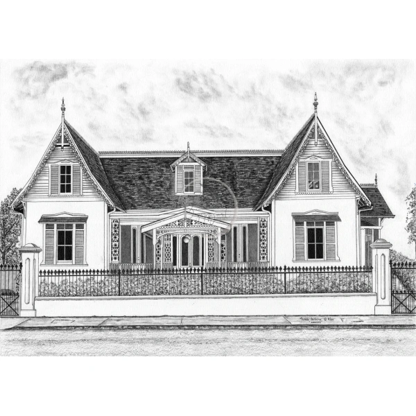 George Brown House by Zzoppyart