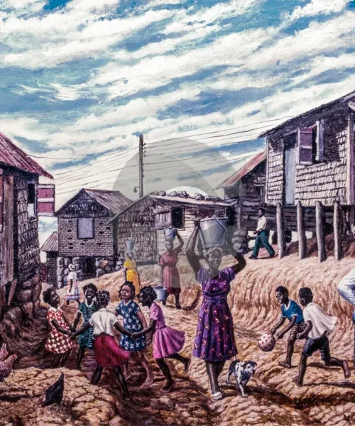 St. John Village by David Moore